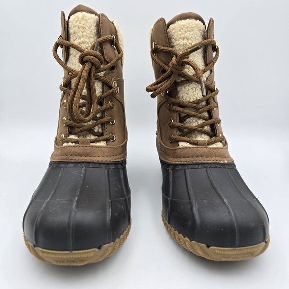 NWOT Tommy Hilfiger Rainah Faux Fur Lined Water-Resistant Boots, Women's 9M - Picture 4 of 16